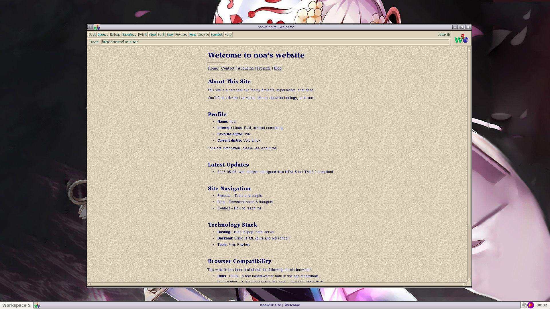 Arena works on this site!